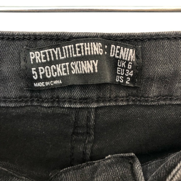 Pretty Little Thing 5 Pocket Skinny Jeans - Picture 6 of 7